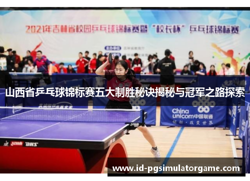 山西省乒乓球锦标赛五大制胜秘诀揭秘与冠军之路探索
