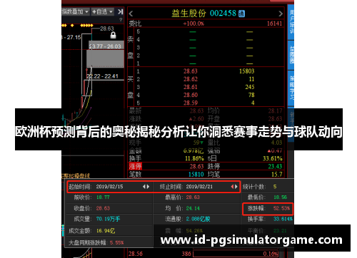 欧洲杯预测背后的奥秘揭秘分析让你洞悉赛事走势与球队动向